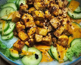Foto del paso 19 de la receta: Cena asiática: Pan bao casero con carne desmechada & Ensalada con tofu caramelizado