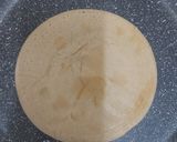 A picture of step 4 of Liquid dough paratha.