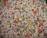 A picture of step 3 of Emre’s Pasta Salad.