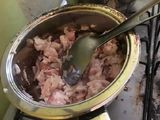 Singaporean rice with gravy sauce