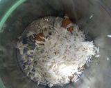 A picture of step 1 of Baddami kheer.