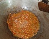 Foto langkah ke 4 dari resep Cumi Asin Balado Cabe ijo.