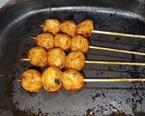 Foto langkah ke 6 dari resep Bakso Bakar Manis Pedas.