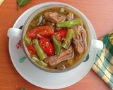 Foto langkah ke 6 dari resep Asem Asem Buncis Daging Sapi.