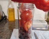 Φωτογραφία βήματος 1 της συνταγής Κόκκινο smoothie