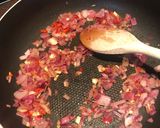 A picture of step 3 of Lentil & spinach dahl.