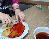 Foto del paso 2 de la receta: Rape en salsa de pimientos asados