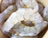 Hình bước làm 1 của món Mướp xào tôm