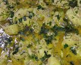 A picture of step 4 of Green Boneless Chicken Karahi 😋or Chicken Hara Masala 😋.