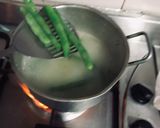 Foto del paso 1 de la receta: Cómo mantener la clorofila a las habichuelas