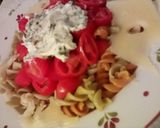 Foto del paso 4 de la receta: Fideos tricolor c/ tomates cherry en salsa de albahaca (⁠ ⁠˘⁠ ⁠³⁠˘⁠)⁠♥🌿