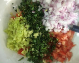 Foto del paso 1 de la receta: Pebre y tortitas