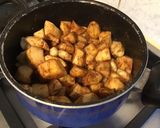 Une image de l'étape 5 de Compote caramélisée aux pommes,banane et cannelle.