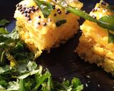A picture of step 7 of Suji Dhokla.