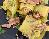 વોલનટસ સ્ટફ્ ખાંડવી (Walnut stuffed Khandvi Recipe In Gujarati) રેસીપી સ્ટેપ5ફોટો