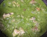 A picture of step 5 of Green Chicken Curry with Nigella seeds.