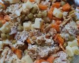 Foto del paso 5 de la receta: Mayonesa de ave con pollo que quedo