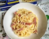 Foto langkah ke 5 dari resep Fettuccine Carbonara.