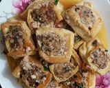 Hình bước làm 5 của món Đậu nhồi thịt sốt cà chua