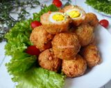 Foto langkah ke 6 dari resep Bakso Udang Isi Telur Puyuh.