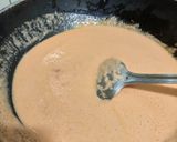 A picture of step 3 of Mushroom butter masala.