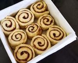 Foto langkah ke 9 dari resep Cinnamon rolls tangzhong methode.