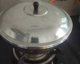 A picture of step 5 of Instant Farali Dhokla Idli.