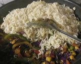 A picture of step 4 of Butter Hot veg noodles.