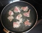 Foto del paso 1 de la receta: Guiso de garbanzos con espinacas y carne de cochino