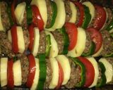 A picture of step 4 of Kofta in the Oven 👍.