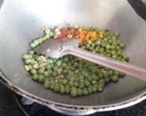 A picture of step 1 of Tri colour paratha.