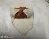 A picture of step 9 of Fried Wrapped Halwa.