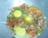 मसाला एग स्क्रैम्बल (Masala egg scramble recipe in hindi) रेसिपी चरण 3 फोटो