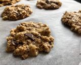 Hình bước làm 5 của món EatClean/ Bánh Cookies Yến Mạch, Chuối, Quế và Sô cô la