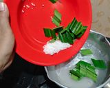 Foto langkah ke 2 dari resep Es Sirup Pandan Lemon.