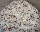 A picture of step 3 of Black urad dal rice.