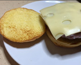 Foto del paso 8 de la receta: Hamburguesa de angus, lacón y manzana al Oporto