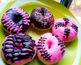 Foto langkah ke 9 dari resep Donat Maizena (Eggless) Tanpa Telur.