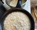 A picture of step 1 of Putong Bigas.