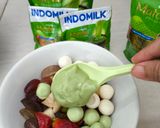 Foto langkah ke 6 dari resep Salad Buah Puding Matcha.