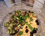Foto del passaggio 2 della ricetta TORTA SALATA ALLE VERDURE (ciambella)