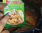 कोशा चिकन इन बंगाली स्टाइल(Kosha chichen in bangali style recipe in hindi) रेसिपी चरण 10 फोटो