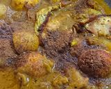 আলু সয়াবিন দিয়ে ডিমের ঝোল (aloo soyabean diye dimer jhol recipe in Bengali) রেসিপির ধাপ 4 ছবি