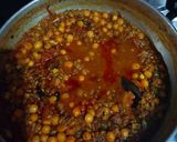 A picture of step 6 of Kolhapuri Misal Pav.