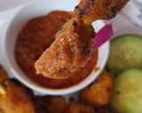 A picture of step 1 of Satay - Malaysian Satay.