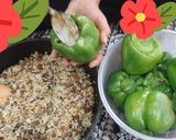 عکس مرحله 3 از دستور دلمه فلفل دلمه ای