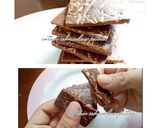 Foto langkah ke 10 dari resep Keripik brownies beng-beng drink | brownies chip.