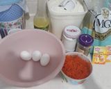 A picture of step 1 of Carrot Cake.