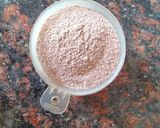 A picture of step 1 of Ragi and vegetable soup.