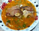صورة لخطوة 1 من وصفة لوبيا بيضة 🤤 بالفنازي كرعيين عجل بنة لا تُقاوم 😋😋